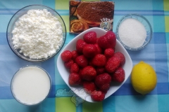 Ингредиенты для творожного мусса