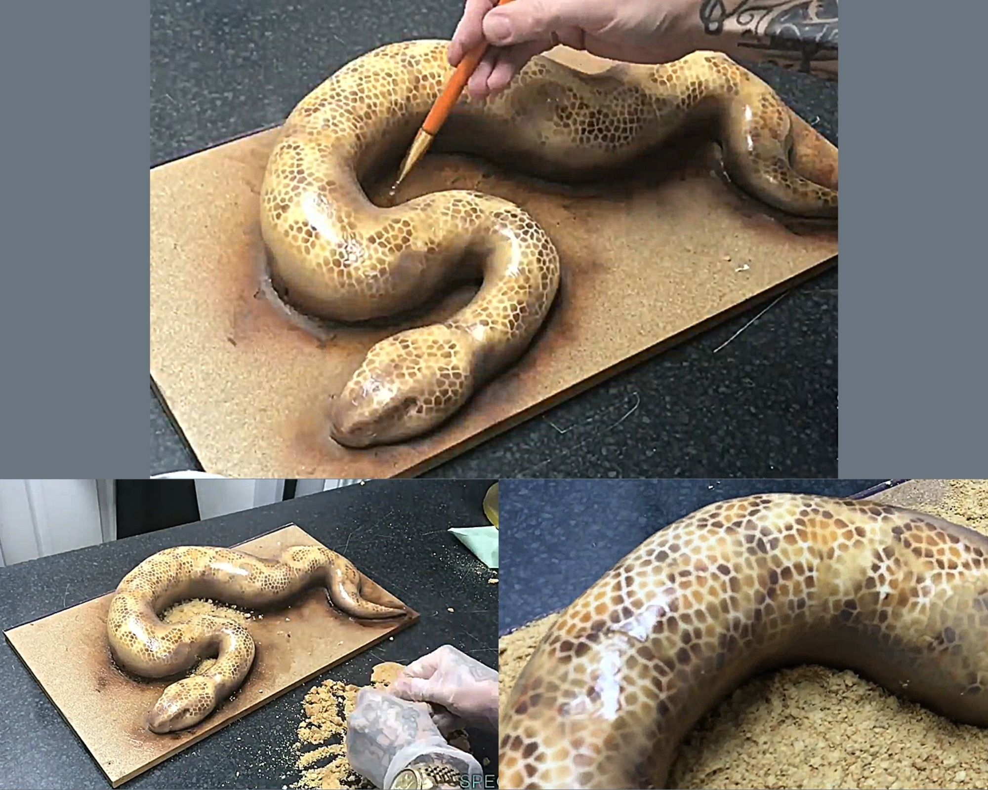 Фото zavershenie izgotovleniya tortika.